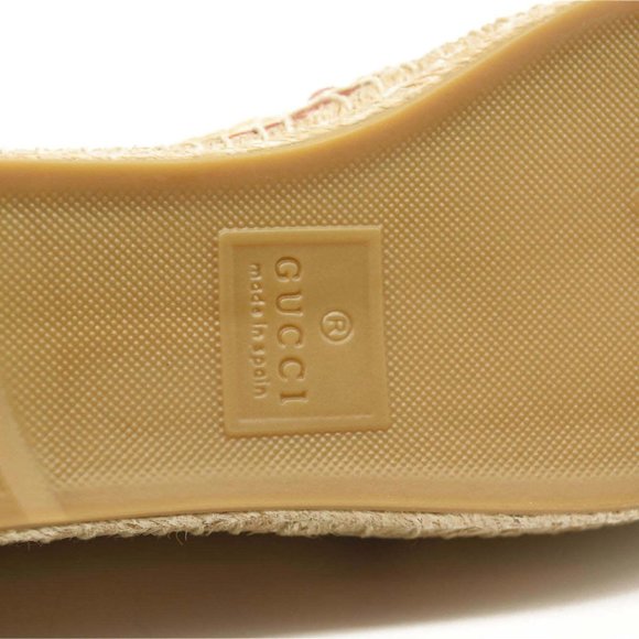 Gucci Adela GG Raffia Espadrilles EU 38 - Picture 15 of 15